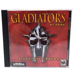 Gladiators of Rome Fight with Honor PC Strategy Game 2002 Activision Windows